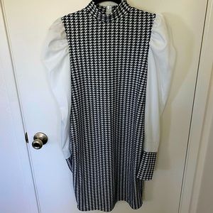 Shein Houndstooth print dress